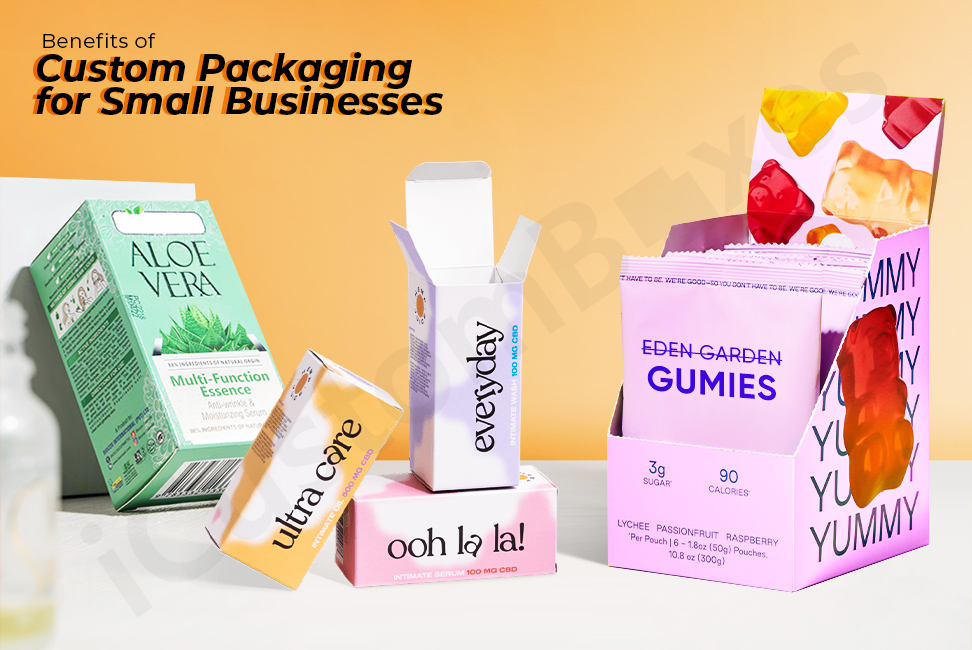 Various product boxes and packaging examples