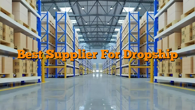 Best Supplier For Dropship