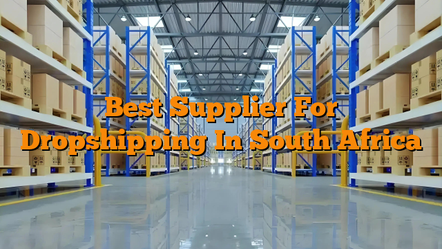 Best Supplier For Dropshipping In South Africa