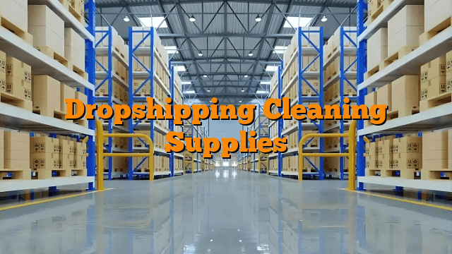 Dropshipping Cleaning Supplies