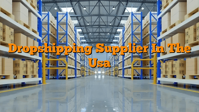 Dropshipping Supplier In The Usa