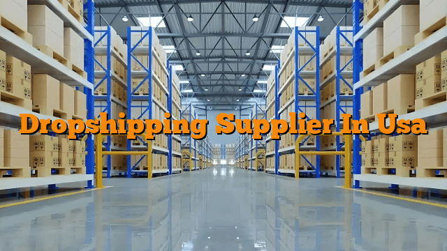 Dropshipping Supplier In Usa