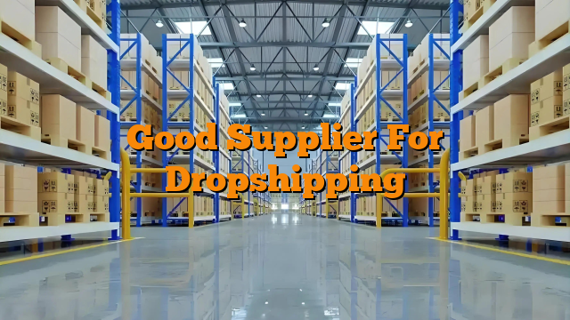 Good Supplier For Dropshipping