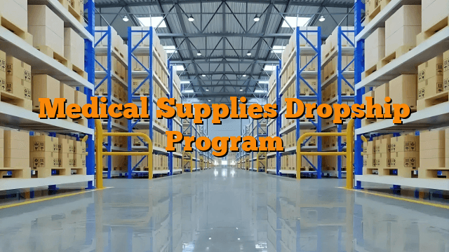 Medical Supplies Dropship Program