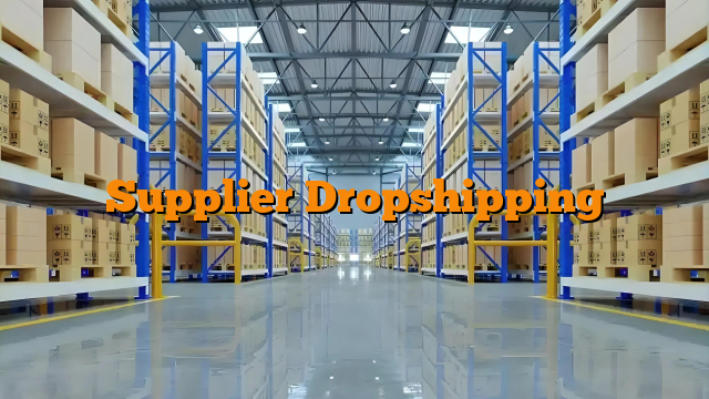 Supplier Dropshipping Supplier Dropshipping