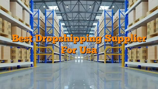 Best Dropshipping Supplier For Usa