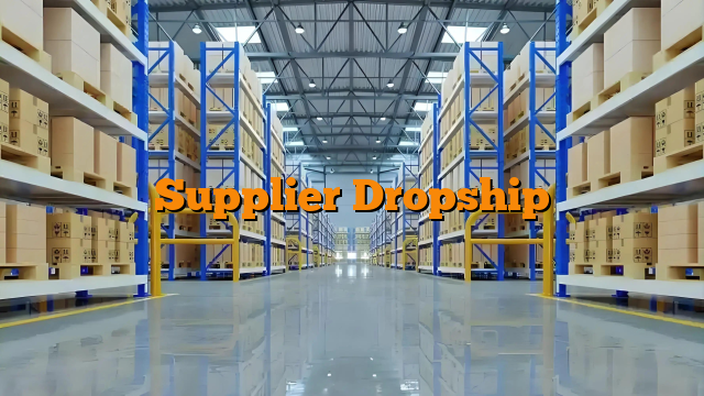 Supplier Dropship