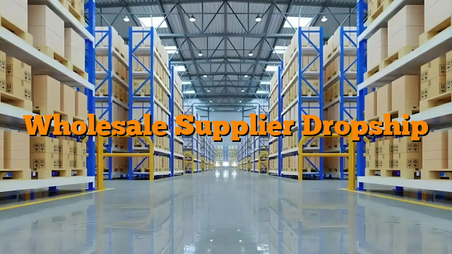 Wholesale Supplier Dropship
