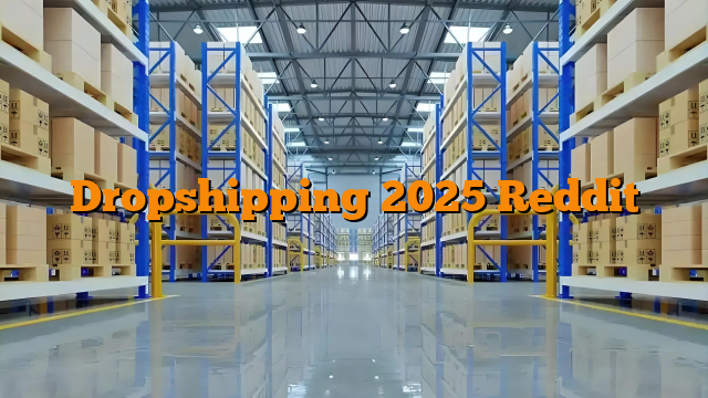 Dropshipping 2025 Reddit